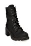 Mammami?a D23Kb-1345Z Heeled Black Women's Boots