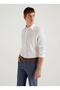 White Men's Shirt - Regular Collar, 123P5Bku5Qjg8 - 2
