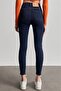 Venus Dark Blue High Waist Super Skinny Jean Jeans - 4