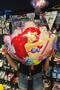 Little Mermaid Ariel Little Mermaid Balloon Bouquet Fuchsia Number Balloon - 5