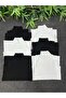 6 Pieces Black and White Color Turtleneck Throat Zero Sleeve (SLEEVELESS) Cotton Bodysuit