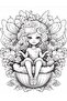 Cute Fairy Coloring Book - 6