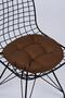 Defne Round Chair-Stool Cushion Brown 39 cm - 3