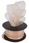 Chiffon Ribbon 4 cm 20 meters Decoration Ribbon CAPICHINO