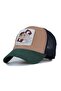 Tasmanian Devil White Model Mesh Hat - Replaceable Leather Patch