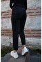 Harold Women's Black Lycra Mom Jean Pants - 3