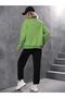 Women's California West Coast Printed 3 Thread Crew Neck Tracksuit Set - 2