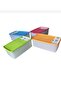 Hobby Life 4-Piece Alaska NoFrost Large Storage Container Freezer 3.5 Lt