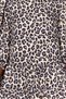 Multicolor Animal Print Straight Cut Crew Neck Mini Woven Dress TWOAW24EL00840 - 10