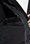 Black Regular Fit High Collar Wool Blend Cashmere Winter Coat Tmnaw24Kb00002 - 9