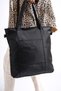 Olivia Fairchild Black Women's Satin Daily Large Size Sports Shoulder Bag