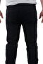 Black Classic Fit Plus Size High Waist Tube Leg Men's Jeans - 2