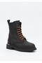 Rebel Black Leather Women's Boot - 4