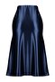Indigo Saten A Kesim/Çan Form Midi Örme Etek TWOAW24ET00088 - 15