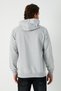 Gray Men's Hooded Kangaroo Pocket Sweatshirt - 6