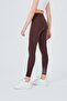 Push Up High Waist Lift Leggings Brown - 5