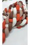 220 Cm 4-piece Knitted Crib Protection Set