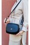Justpolo Women's Black 4-Compartment Flap Shoulder and Crossbody Bag Tm001212Jp - 2
