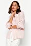 Powder Lace Detailed Cotton Oversized Woven Shirt Twoaw21Go0077 - 3