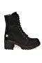 Mammami?a D23Kb-1345Z Heeled Black Women's Boots - 2