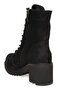 Mammami?a D23Kb-1345Z Heeled Black Women's Boots - 4