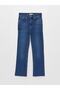 Regular Waist Straight Fit Women's Jean Pants - 6