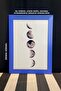 6 قطع 20X20 إطار أزرق مربع - إطار MDF - 3