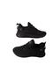 Pasomia Black Knitwear Casual Sneakers