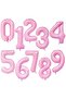 Mermaid Balloon Bouquet Pink Number Balloon - 7