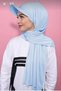Ready-made Shawl with Hat and Bonnet. Pool Sea Bonnet Shawl that can be used over a Hijab. - 3