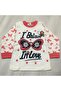 Supermini 53-50-23 Butterfly Patterned 2-Piece Girls Pajama Set 1-3 Years - 2