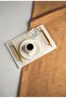 Marble Groom's Coffee Promise/Engagement Tray, Metal Profile Handle - 4
