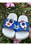 Astronaut Patterned Non-Slip Sole Children's Slippers Children's Beach Sea Pool Bathroom Slippers - 3