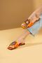 Evening Dress Stoned Satin Slippers - 2