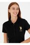 BASE. Polo Assn. Polo Neck Plain Black Above Knee Women's Dress MTS02223-075 - 2