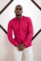Slimfit Lycra Collar Buttoned Cotton Summer Long Sleeve Men's Shirt