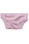 Long Sleeve Baby Double Breasted Bodysuit with Snaps at the Bottom (Rapor Ribbed Badi) - 2