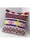 Throw Pillow Cover, Pillow Cover, Patterned Cover, Purple Throw Pillow, 43X43 Throw Pillow - 6