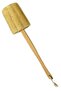 Massage Wooden Handle Natural Pumpkin Fiber Handled Pumpkin Pouch - 2
