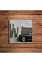 Classic Nostalgia Cars Themed Natural Stone Travertine Coasters Set of 4 - 2