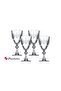 Diamond Footed Pasabahce Cup - 4 Pieces - 3