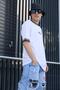 Unisex New Season Oversize Printed Detailed Summer T-shirt - 5