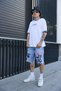 Unisex New Season Oversize Printed Detailed Summer T-shirt - 6
