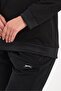 Olinda Women's Black Tracksuit Set with Pockets - 6