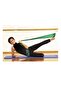 1.5 Meters Green Exercise Pilates Band Thera Band