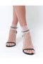 Salsa ruffle short gauze socks white