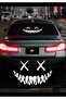 40X25 cm Smiling Devil Face - Car, Motorcycle, Helmet, Laptop and Glass Sticker
