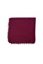 Cotton Drop Pearl Beaded Scarf High Quality Burgundy Writing 100x100cm - 2