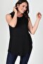 Plus Size Sleeveless Viscose Basic Blouse - 3