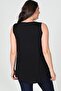 Plus Size Sleeveless Viscose Basic Blouse - 4